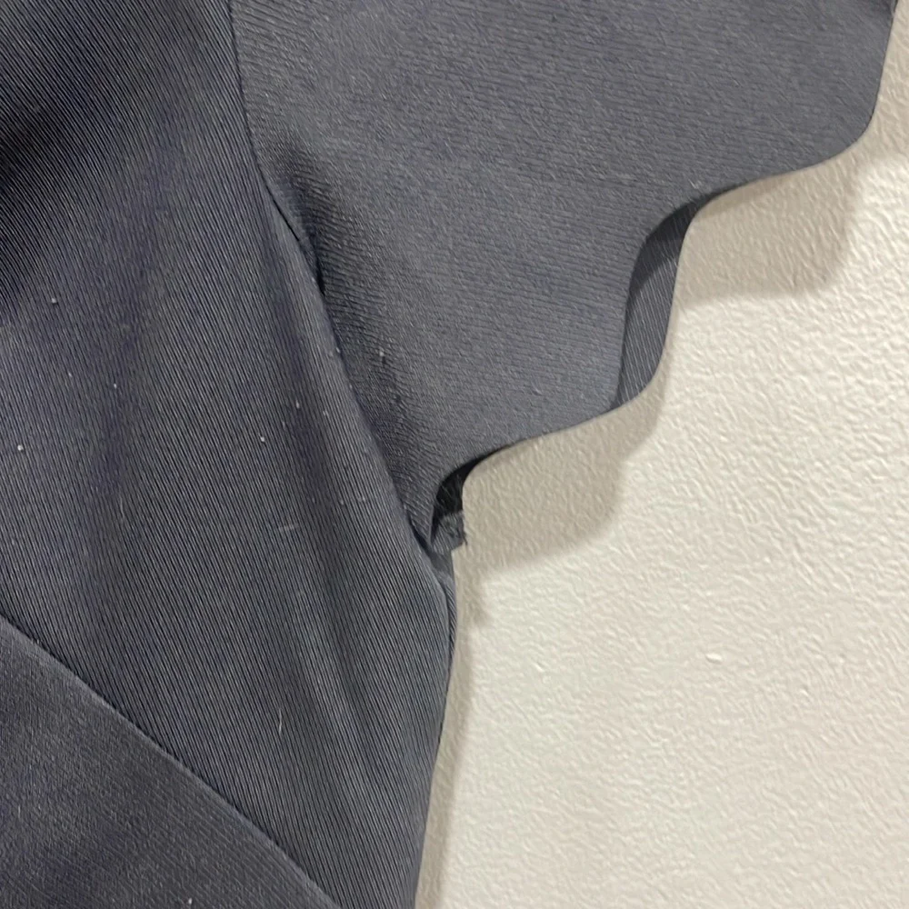 Loft Charcoal Grey business office dress size 4 - Picture 6 of 6